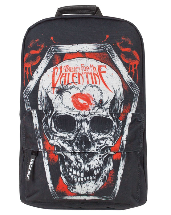 Rock Sax Bullet For My Valentine Coffin Backpack