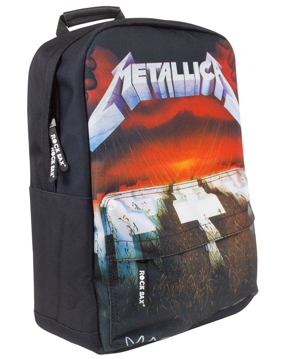 Metallic Case Backpack Rock Sax Metallica Master Of Puppets Backpack — Vanilla Underground
