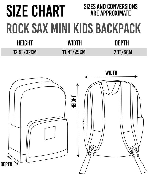Rock Sax Guns N Roses All Over Print Kids Backpack