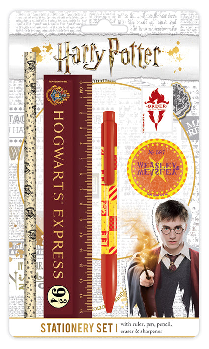 Shop Harry Potter Hogwarts Platform 9 3/4 School Stationary Set Supplies