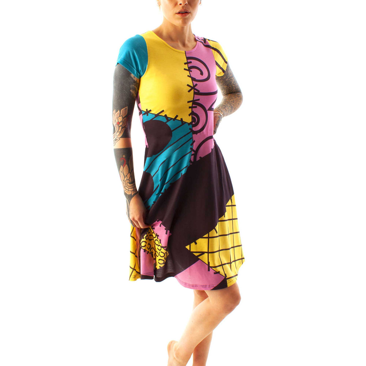 Disney The Nightmare Before Christmas Sally Women's Costume Dress