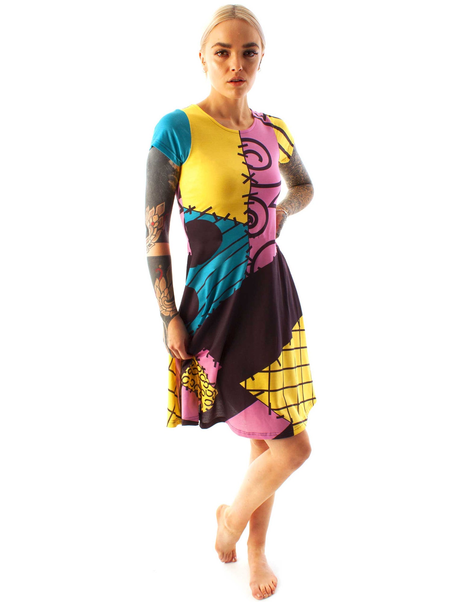 Disney The Nightmare Before Christmas Sally Women's Costume Dress