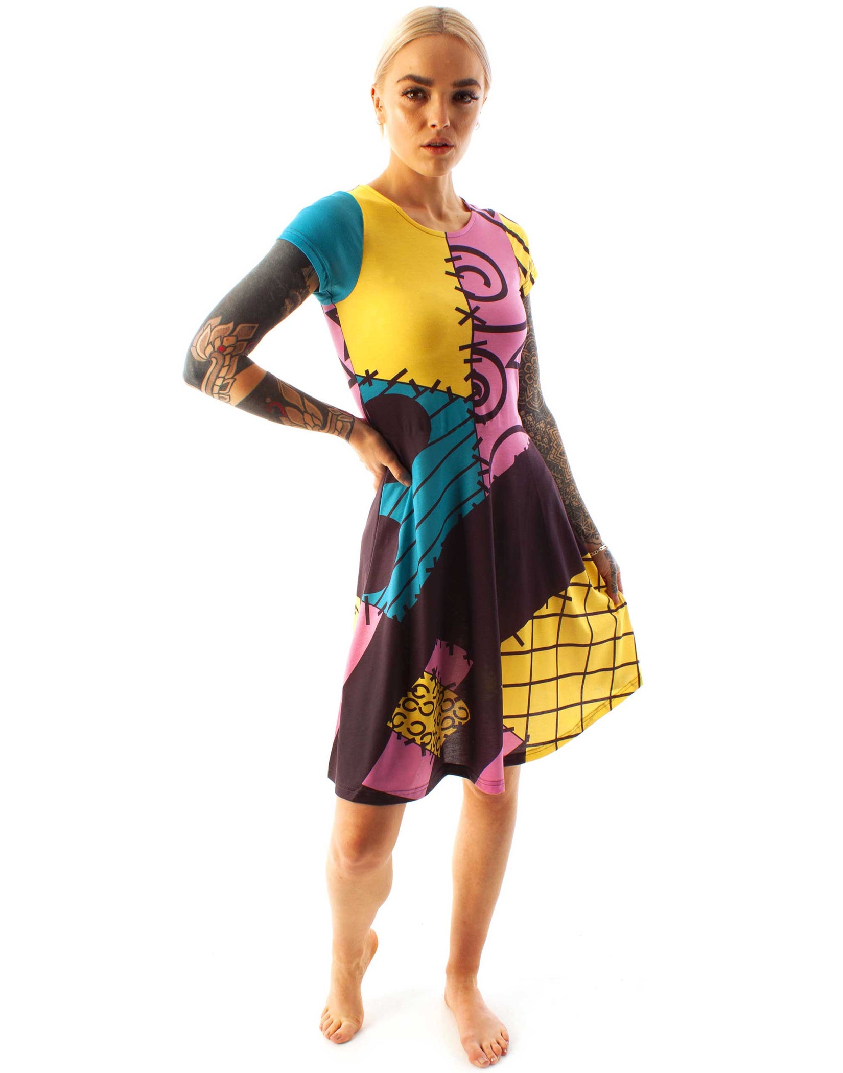 Disney The Nightmare Before Christmas Sally Women's Costume Dress