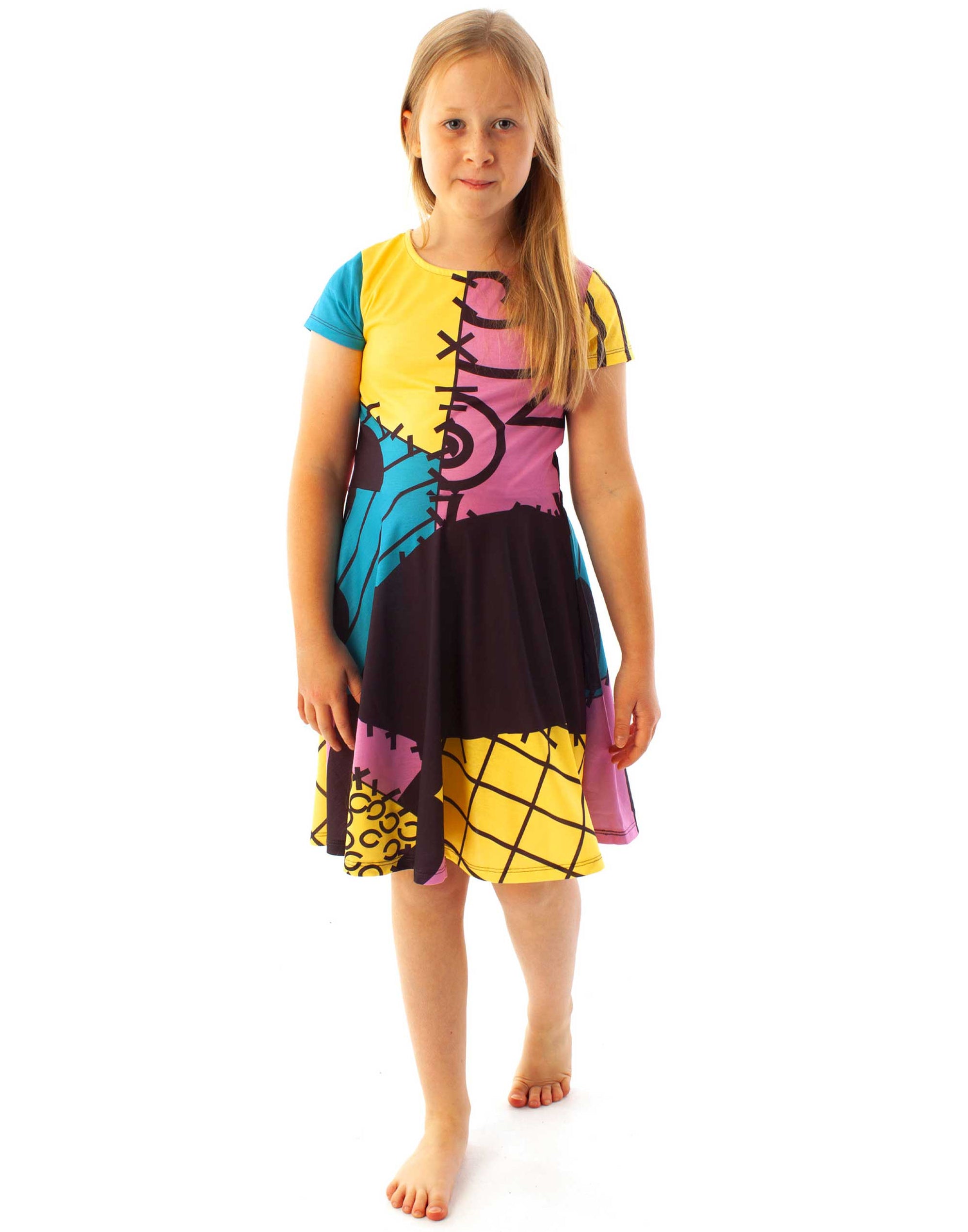 Disney The Nightmare Before Christmas Sally Girl's Costume Dress