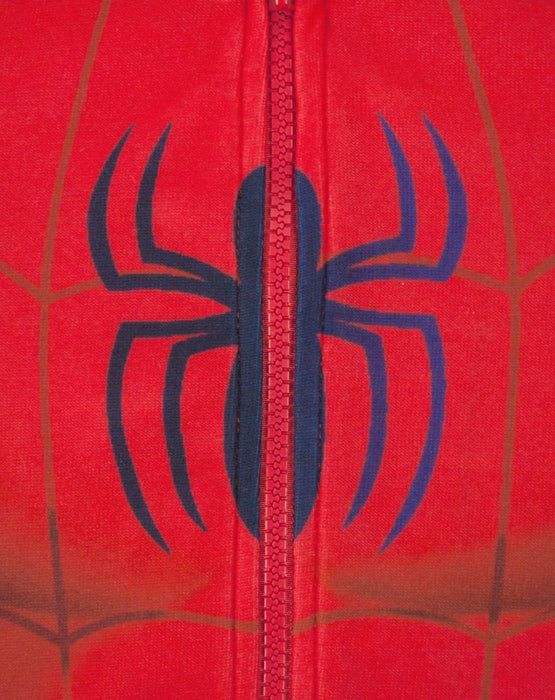 Spider-Man Boy's Zip Up Classic Costume Hoodie