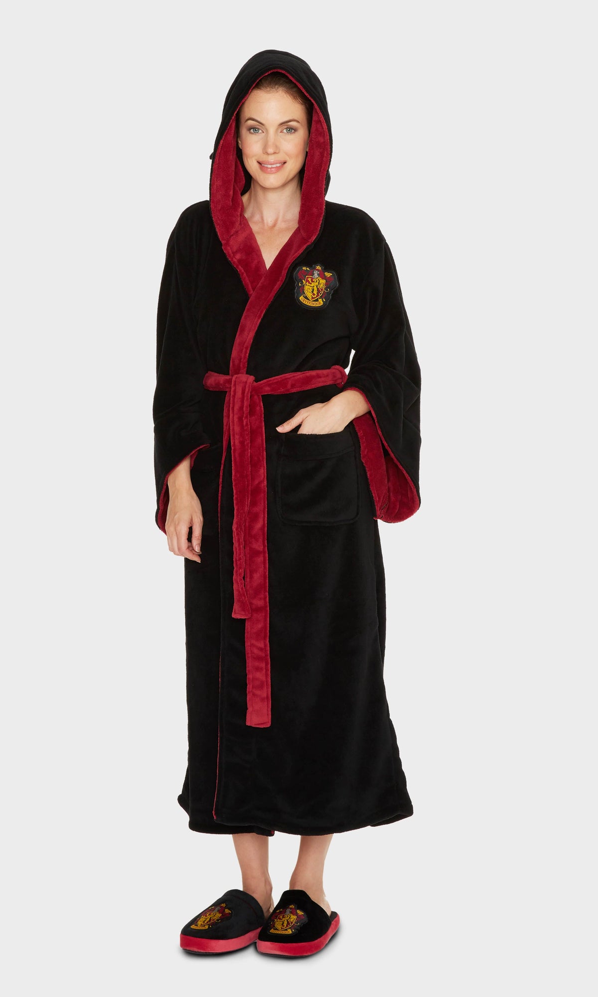 Harry Potter Hogwarts Womens Bathrobe One Size