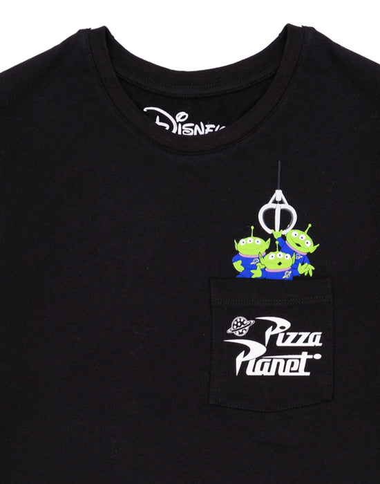 Toy Story Alien The Claw Pizza Planet Womens Boyfriend Fit T-Shirt