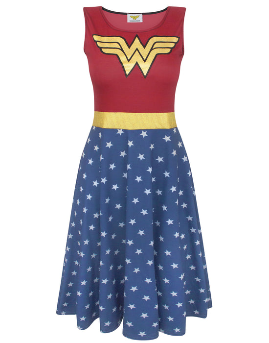 Wonder Woman Women's Cosplay Costume Dress Vanilla Underground Wonder Woman Women's Cosplay Costume Dress Vanilla Underground