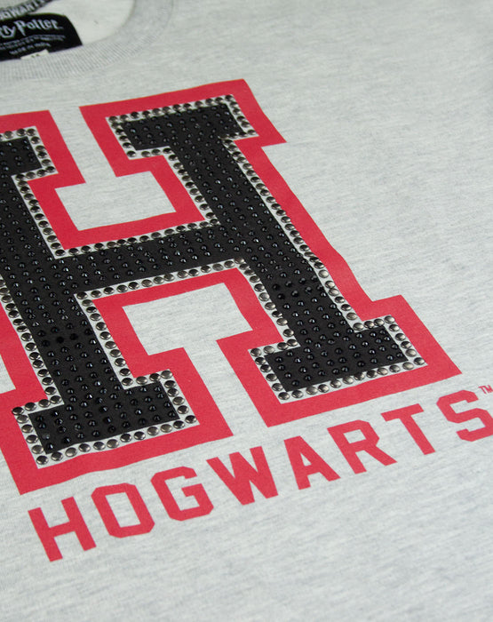 Harry Potter Hogwarts Alumni Womens/Ladies Cropped T-Shirt Sizes S-XL
