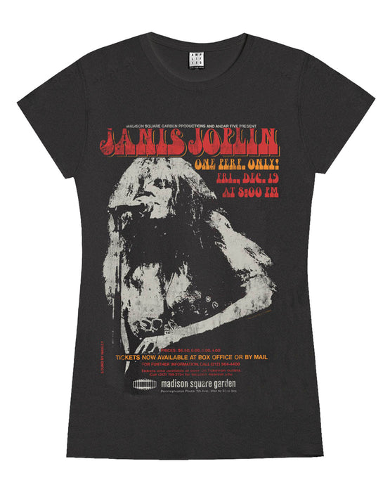 Amplified Janis Joplin Womens T-Shirt