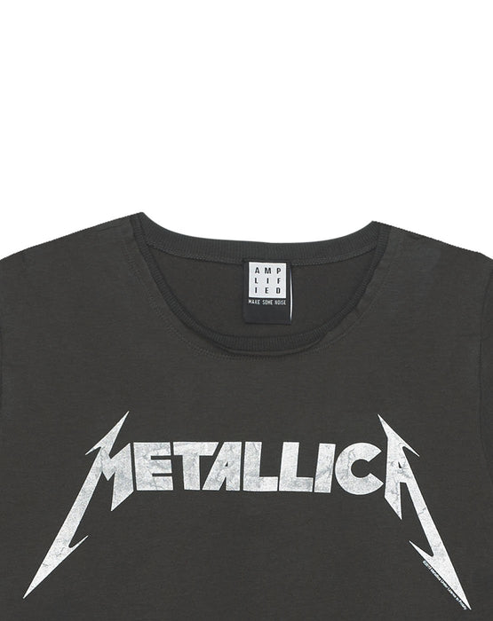 Amplified Metallica Logo Womens T-Shirt