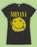 Amplified Nirvana Worn Out Smiley Womens T-Shirt
