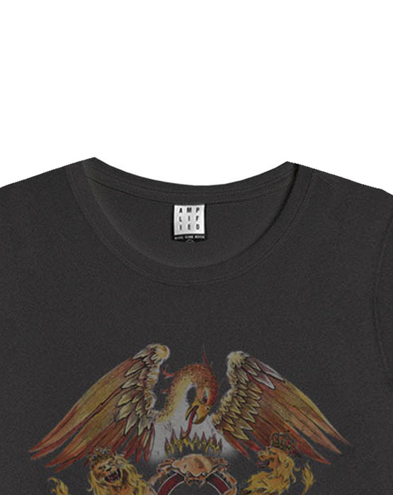 Amplified Queen Royal Crest Womens T-Shirt