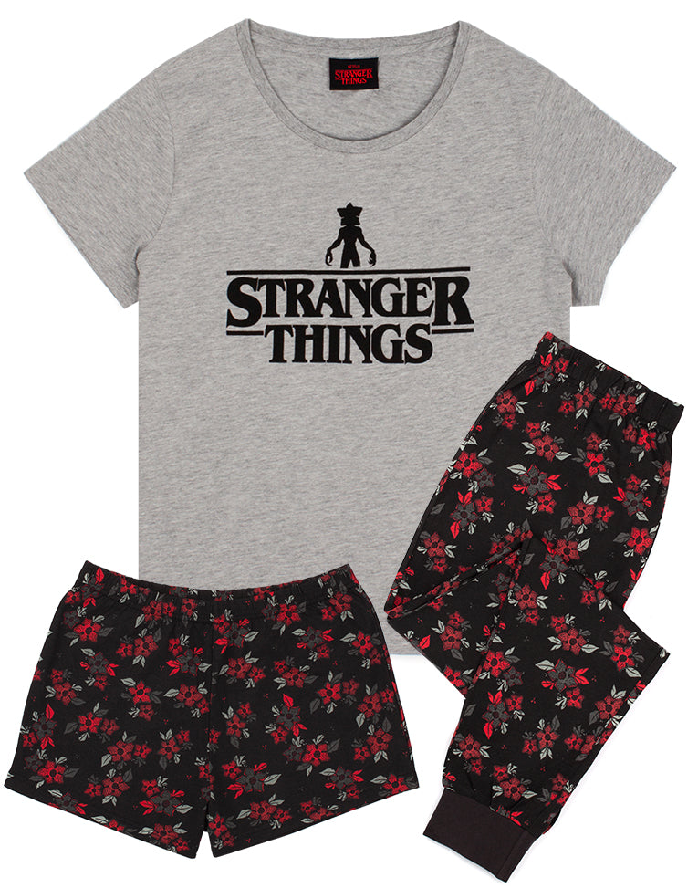 Stranger Things Pyjamas Womens Short OR Long Leg Options PJs