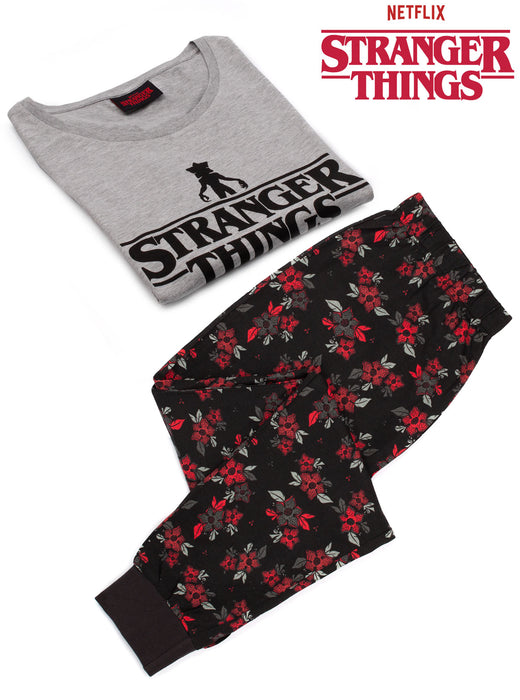 AVAILABLE IN VARIETY OF SIZES STRANGER THINGS PYJAMAS - This adult Stranger Things sleepwear set comes in sizes; small, medium, large, x-large and xx-large. They come in a regular women's fit and are made for ultimate comfort and are a great idea as a birthday present or for any special occasion!