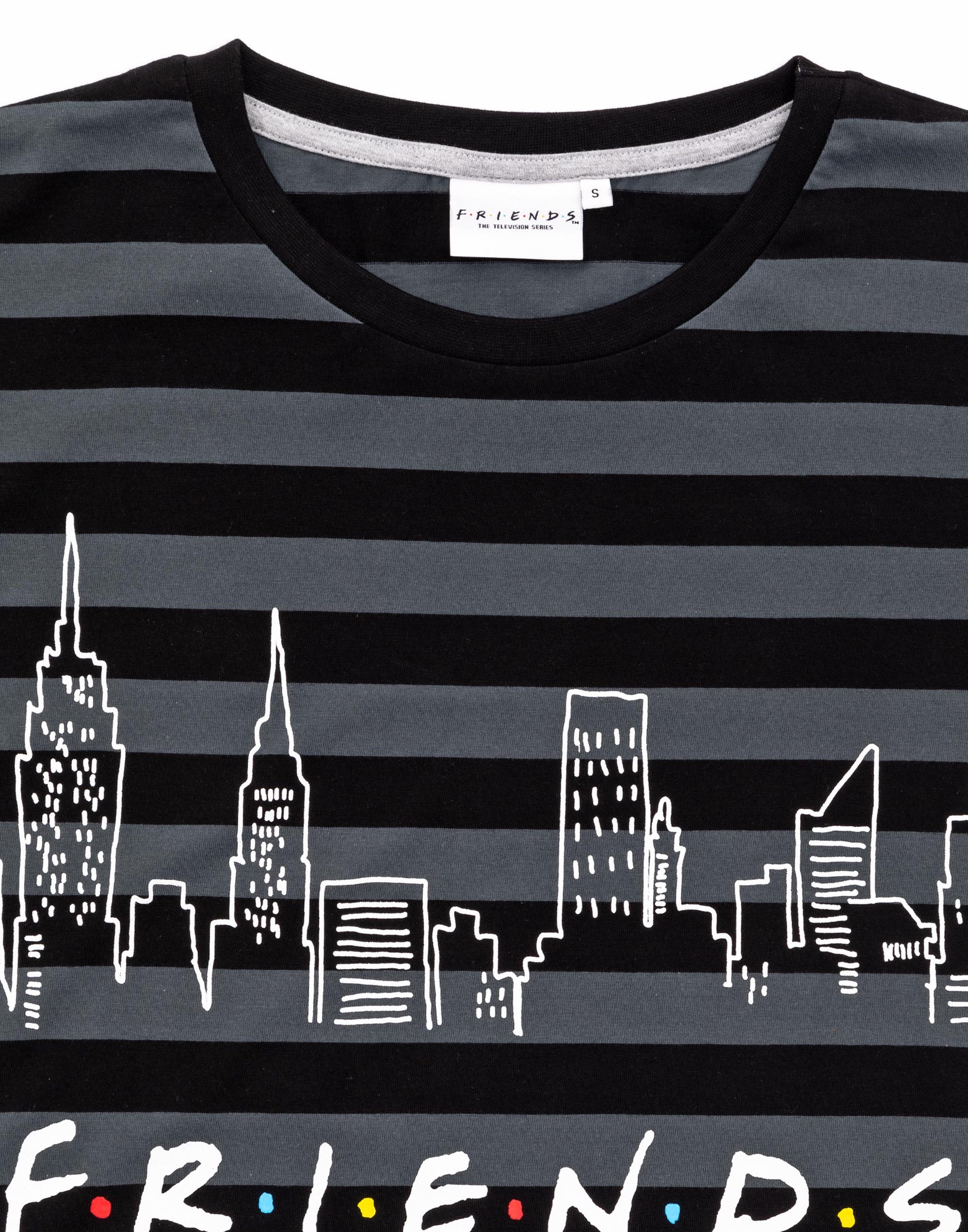 Friends Pyjamas For Womens Striped Night Dress — Vanilla Underground