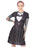 Nightmare Before Christmas Dress For Women Jack Skellington Costume - Black