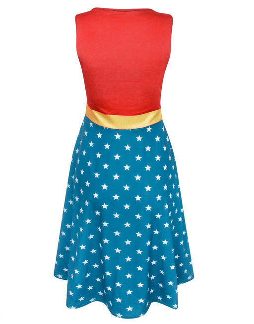 wonder woman blue dress pattern Wonder Woman's Gala Gown: A Costume Study  Aria Couture