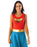 RED OR BLUE WONDER WOMAN COSTUME DRESS FOR WOMEN - Our ladies DC Comics Wonder Woman skater dress is available in a blue or red style and comes sleeveless with a scoop neck and a flared skirt that reaches roughly knee length; it is the perfect superhero gift for all fans of Wonder Woman!