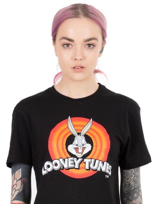 Looney Tunes T-Shirt for Women's Bugs Bunny Top - Black — Vanilla  Underground