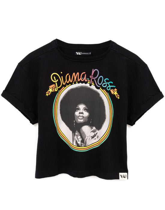 Diana Ross Cropped T-Shirt