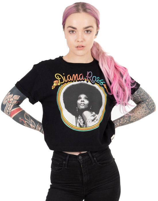 Diana Ross Cropped T-Shirt
