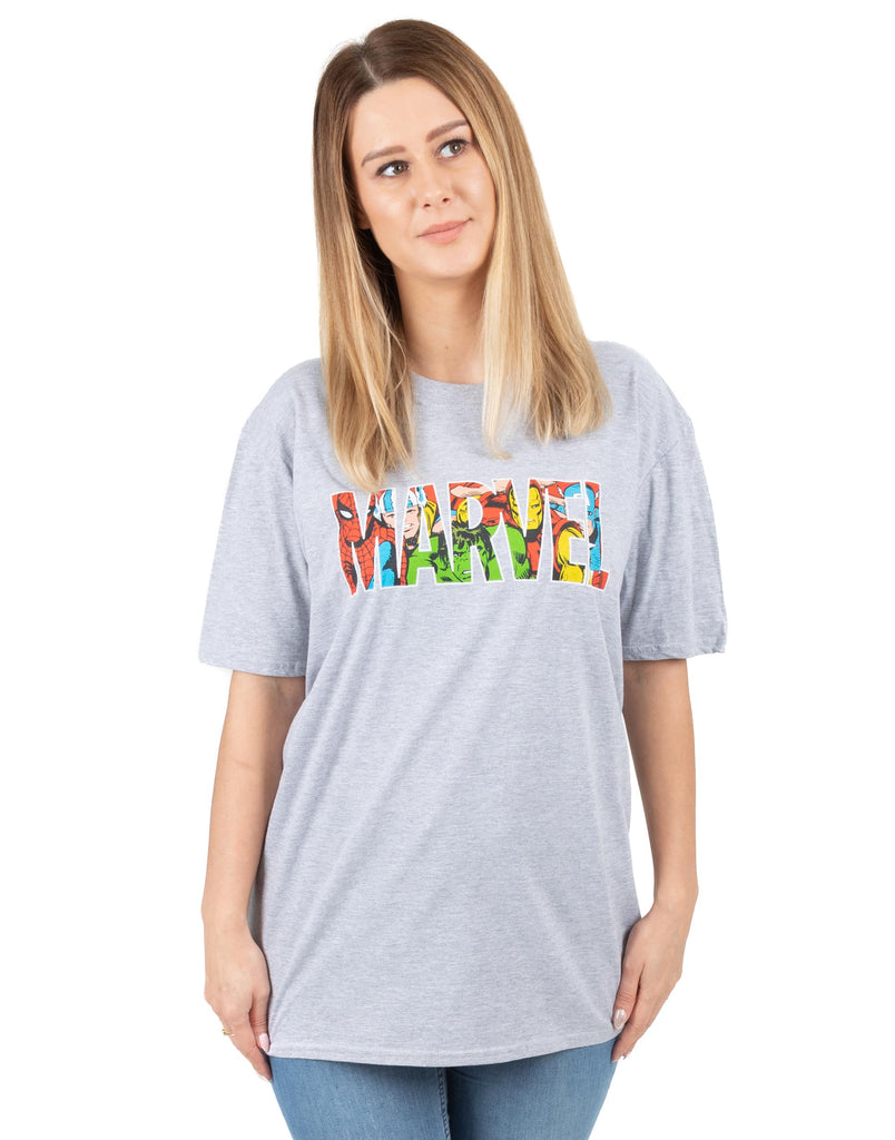 Marvel Character Logo Ladies T-Shirt — Vanilla Underground | T-Shirts