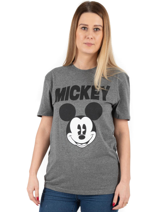 Disney Mickey Face Ladies T-Shirt
