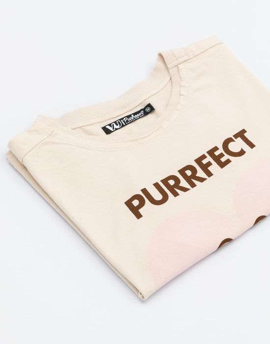 Pusheen Purfect Ladies Crop Tshirt