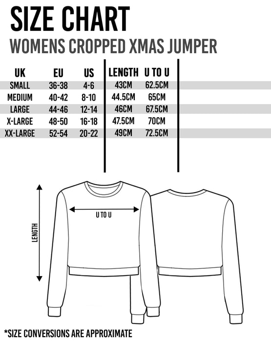 Barbie Logo Women's Cropped Jumper