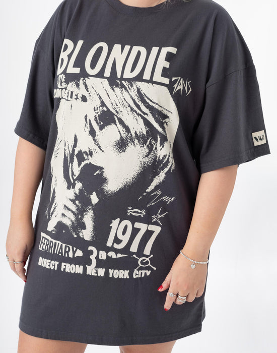 Blondie Oversized Ladies T-Shirt Dress