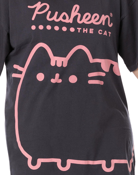 Pusheen The Cat Oversized Ladies T-Shirt Dress