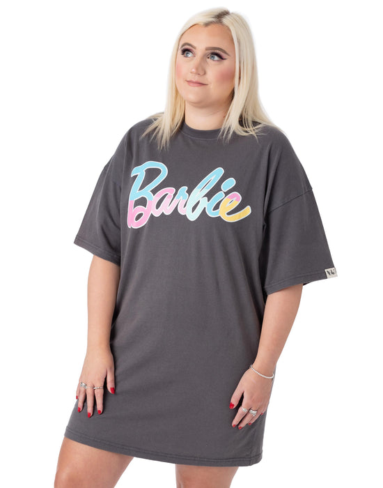 Barbie Oversized Ladies T-Shirt Dress