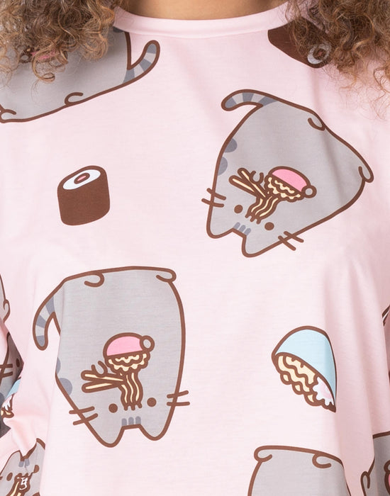 Pusheen The Cat Womens Short Pyjamas - Main Image