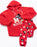 Disney Mickey Mouse Womens Borg Teddy Pyjama Set