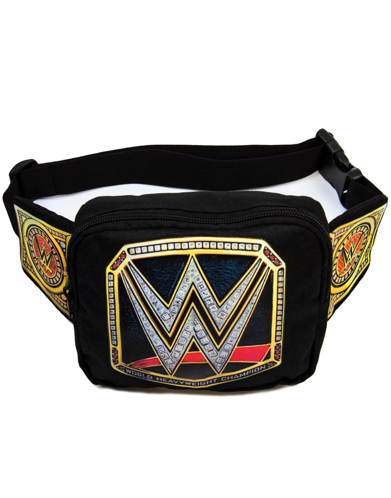 WWE Championship Belt Bum Bag for Boys Black