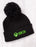 XBOX Kids Bobble Hat | Black Green Beanie Gamer Gift For Boys & Girls | Winter Hat
