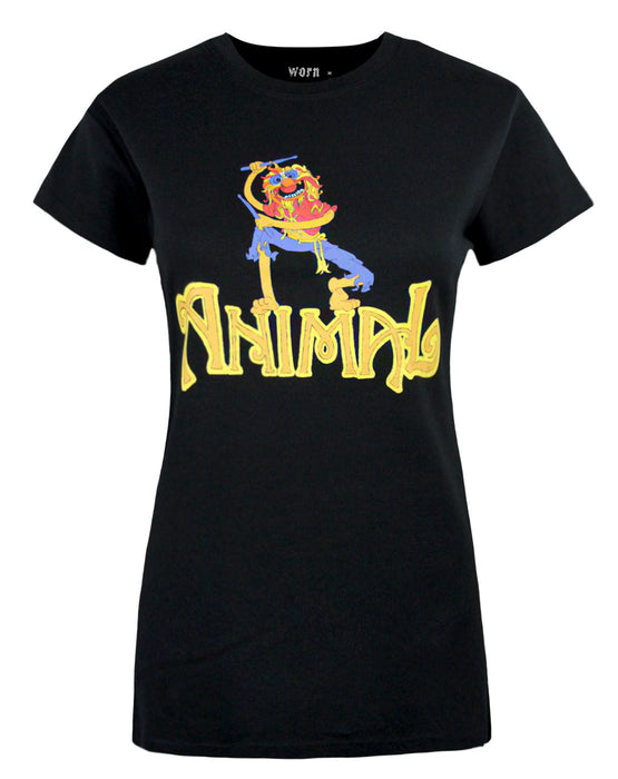 The Muppets Animal Drummer Women's T-Shirt By Worn