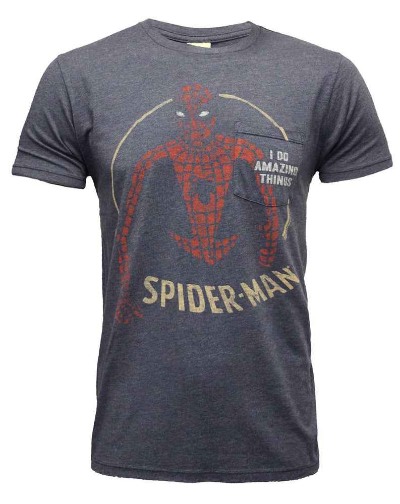 Junk Food Spider-Man Amazing Things Men's T-Shirt