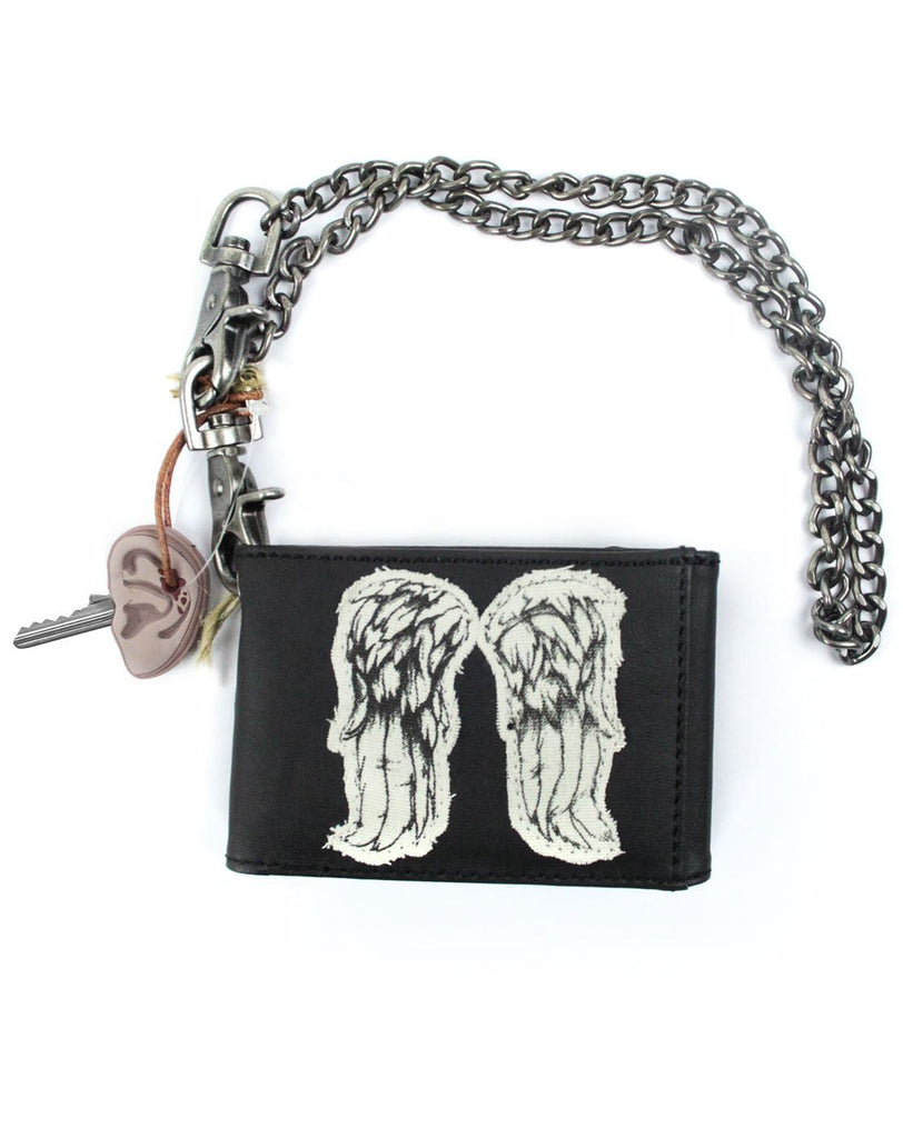 Walking Dead Daryl Dixon Wings Wallet, Chain Key Cover Set