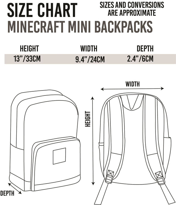 Minecraft Silver Mini Backpack