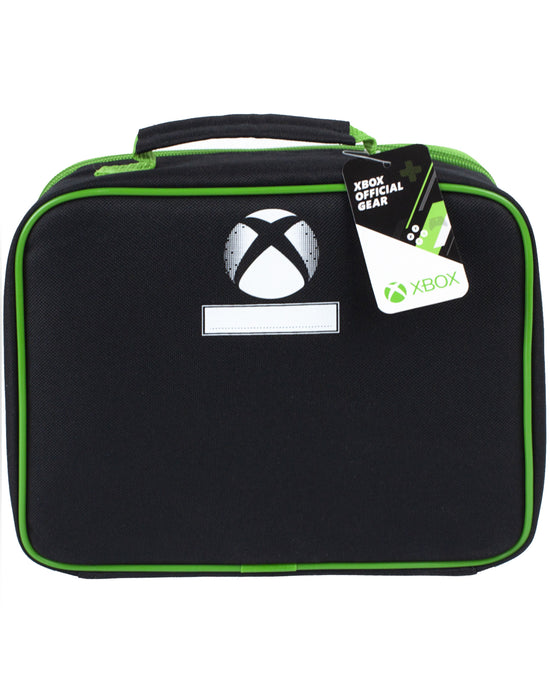 XBOX Gaming Logo 4 Piece Lunch Bag Set Black