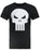 Jack Of All Trades Punisher Skull Distressed Logo Men's T-Shirt