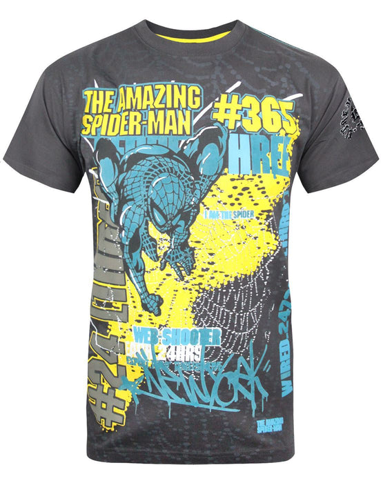 Marvel Extreme Spider-Man Men's Textured T-Shirt