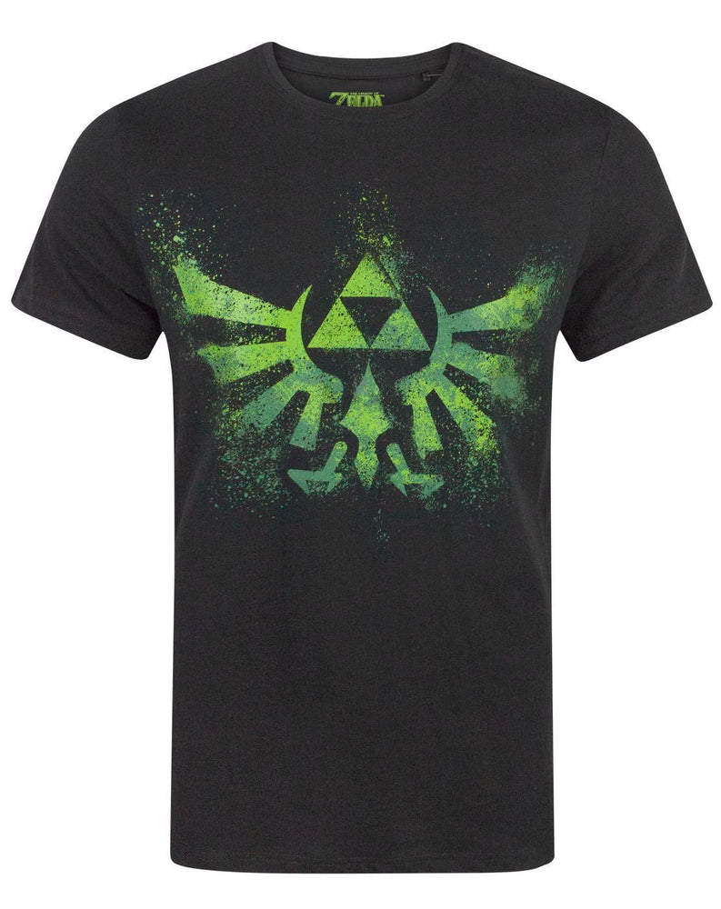 Zelda Green Triforce Logo Men's T-Shirt