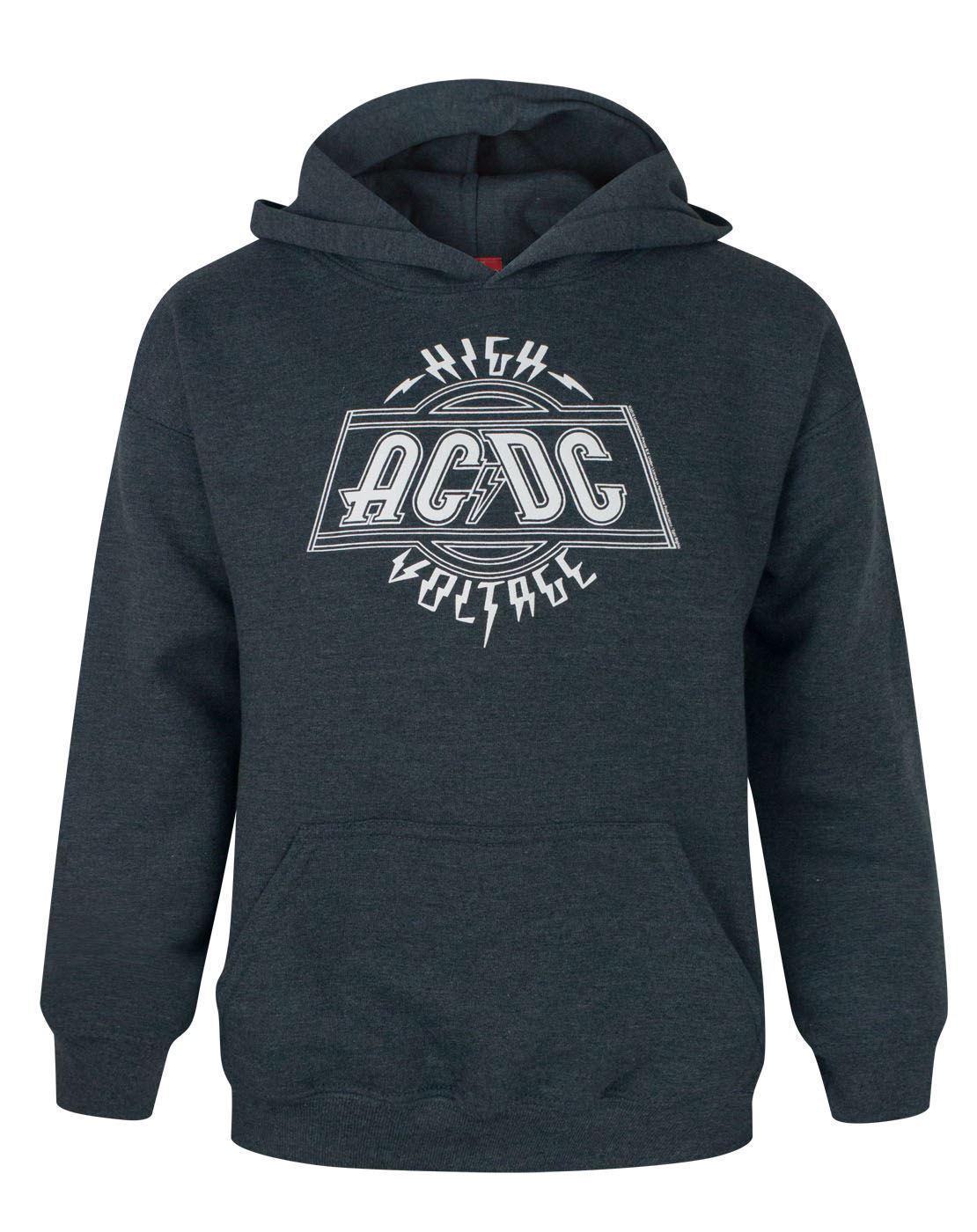 AC/DC Comics High Voltage Boy's Hoodie - Black — Vanilla Underground