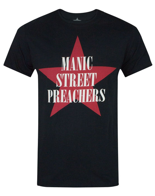 Manic Street Preachers Red Star Men's T-Shirt — Vanilla