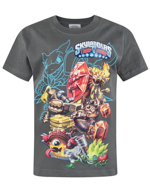 Skylanders Trap Team Charcoal Kid's T-Shirt