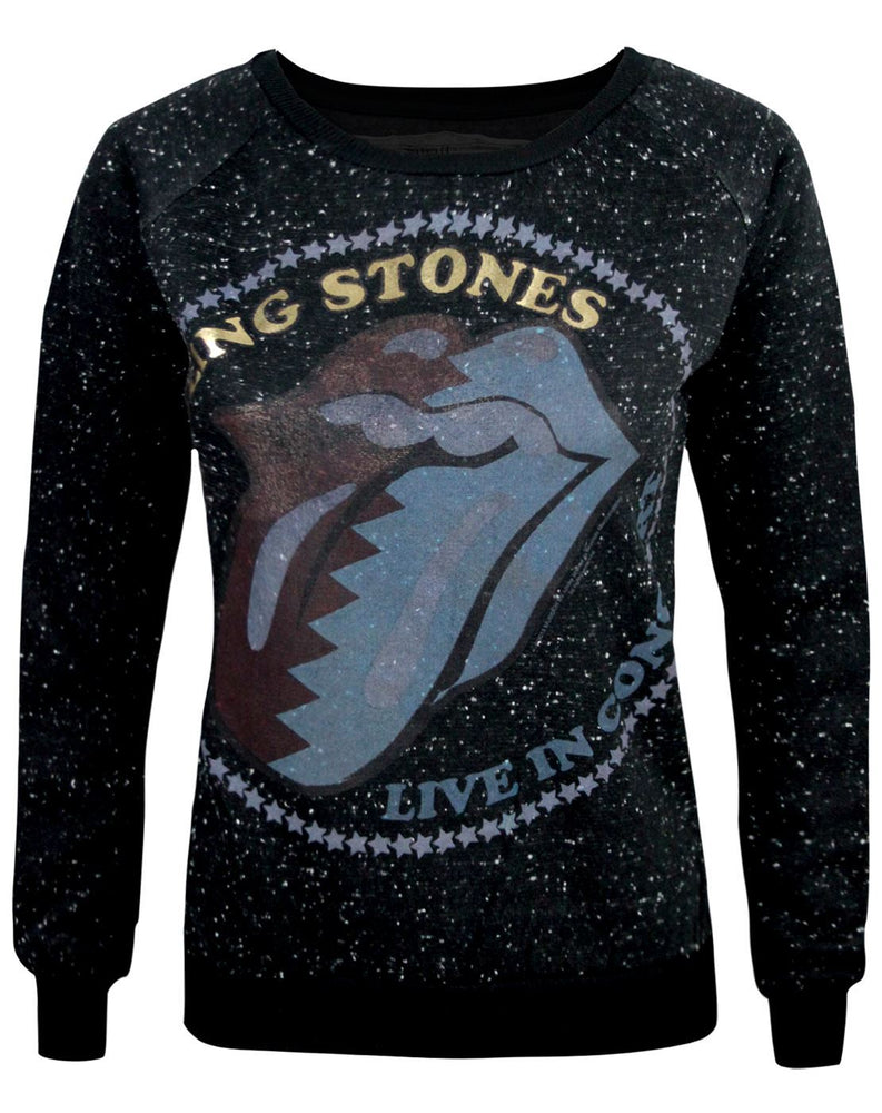 Amplified Rolling Stones Zig Zag Lick Women's Sweater