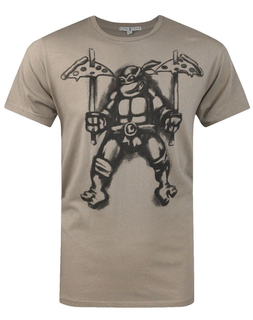 Junk Food Teenage Mutant Ninja Turtles Pizza Men's T-Shirt
